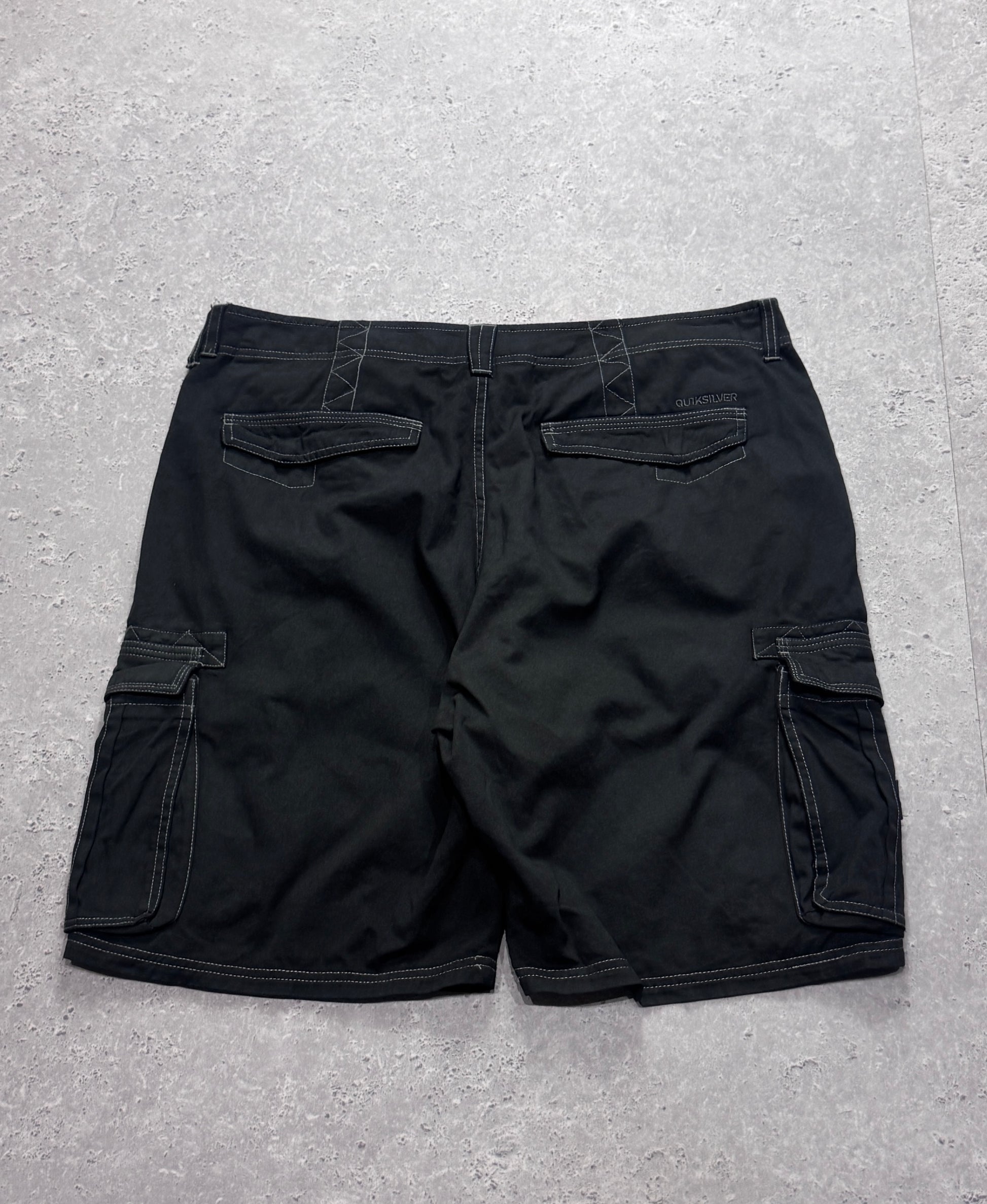 Vintage Y2K Quiksilver Cargo Shorts (36”)