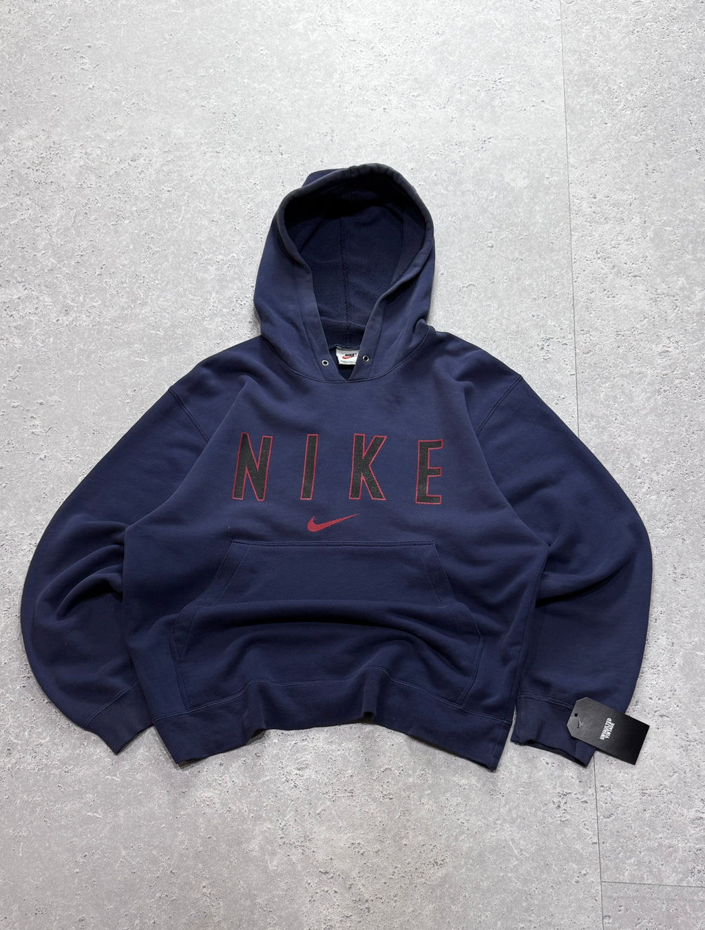 Vintage 90s Nike Spellout Hoodie (M)