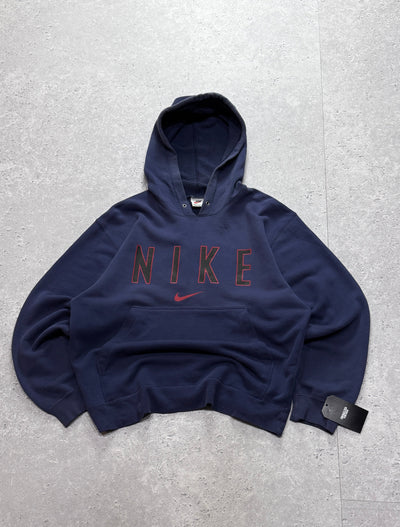 Vintage 90s Nike Spellout Hoodie (M)