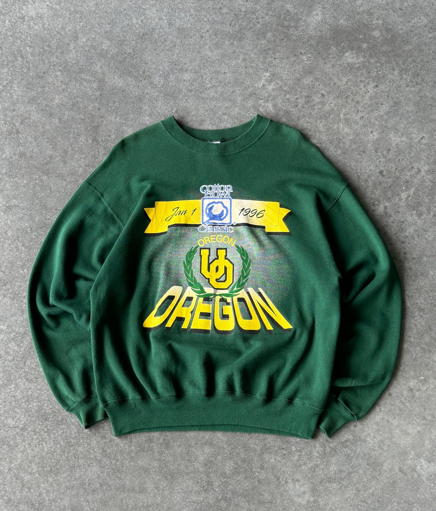 Vintage 96' Oregon College Sweater (XL)