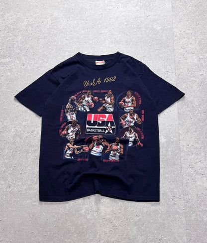 Vintage 1992 USA Dream Team Basketball Tee (L)