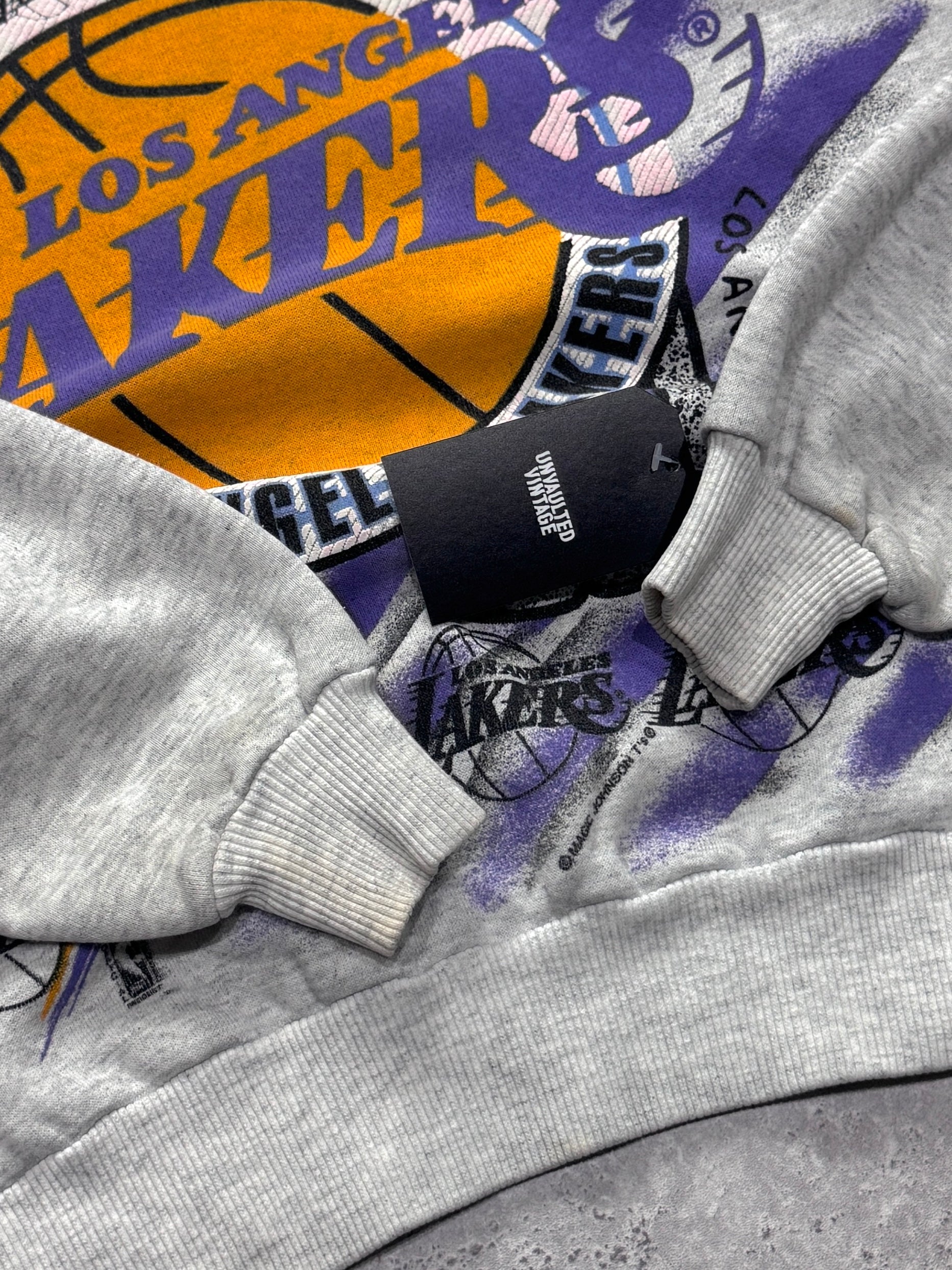 Vintage 90s Los Angeles Lakers NBA Sweater (S)