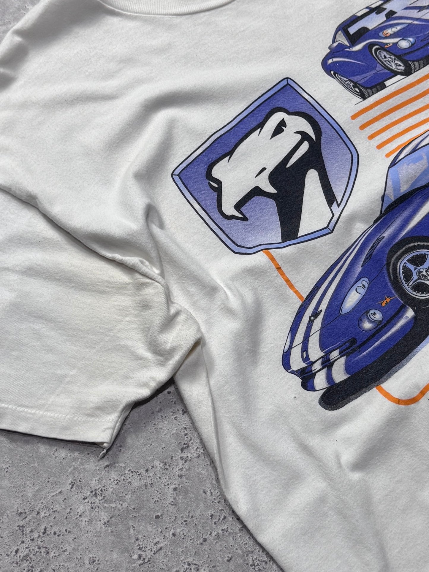 Vintage 90s Dodge Viper GTS Racecar Tee (XL)