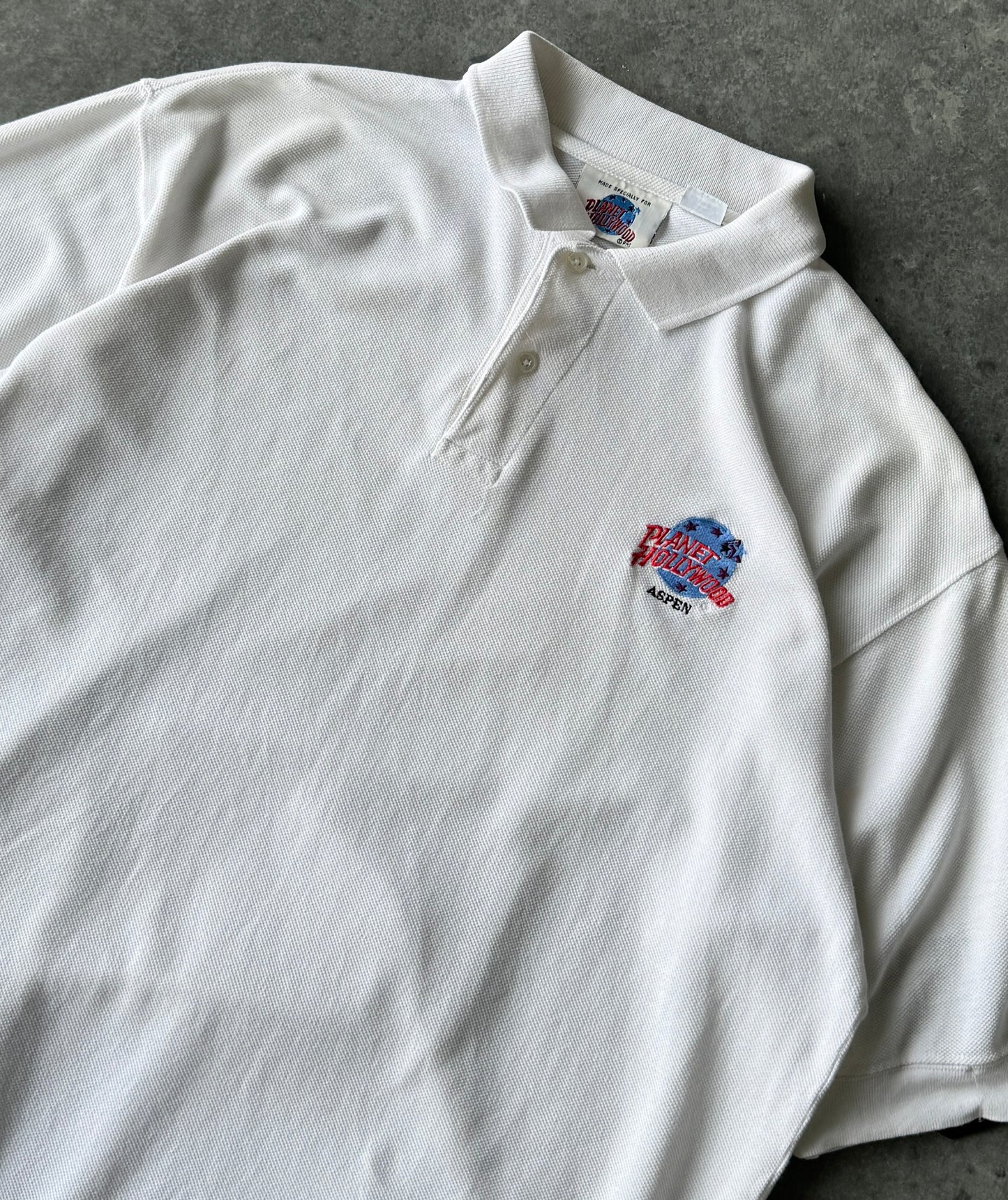 Vintage Planet Hollywood Aspen Polo Shirt (L)