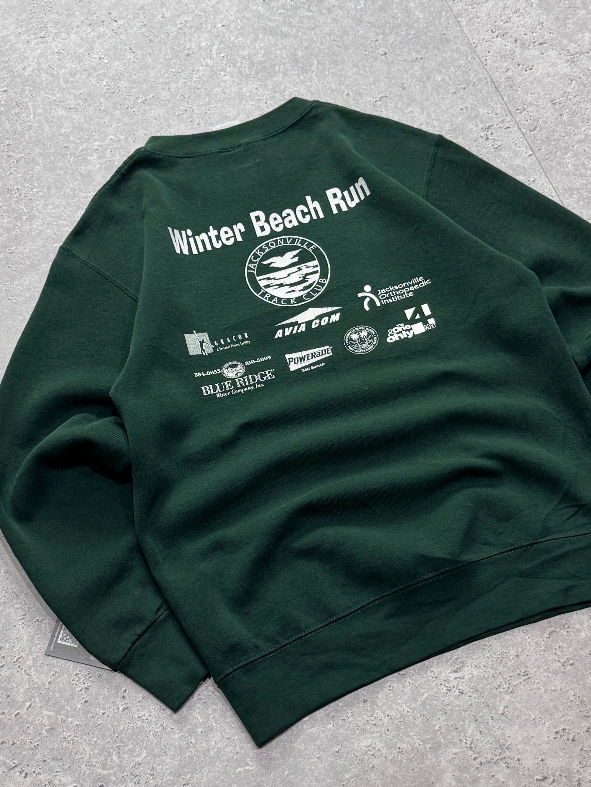 Vintage 2000s Run Club Sweater (M)