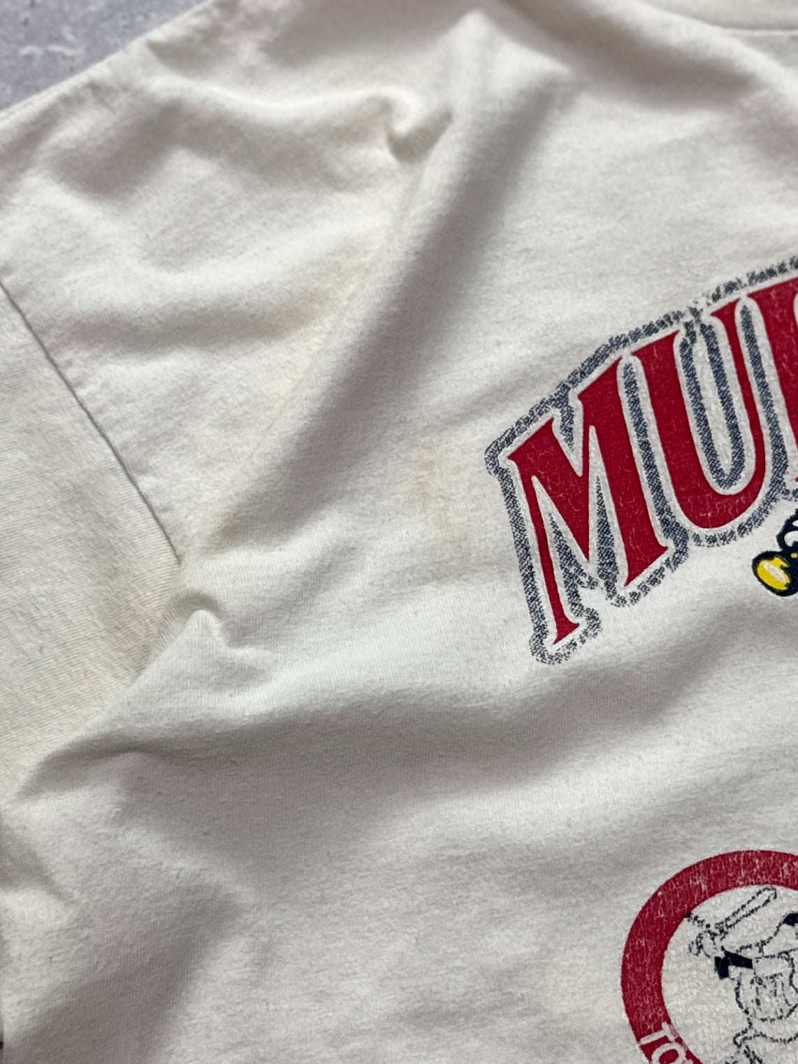 Vintage 90s Toledo Mud Hens College Baseball Tee (L)