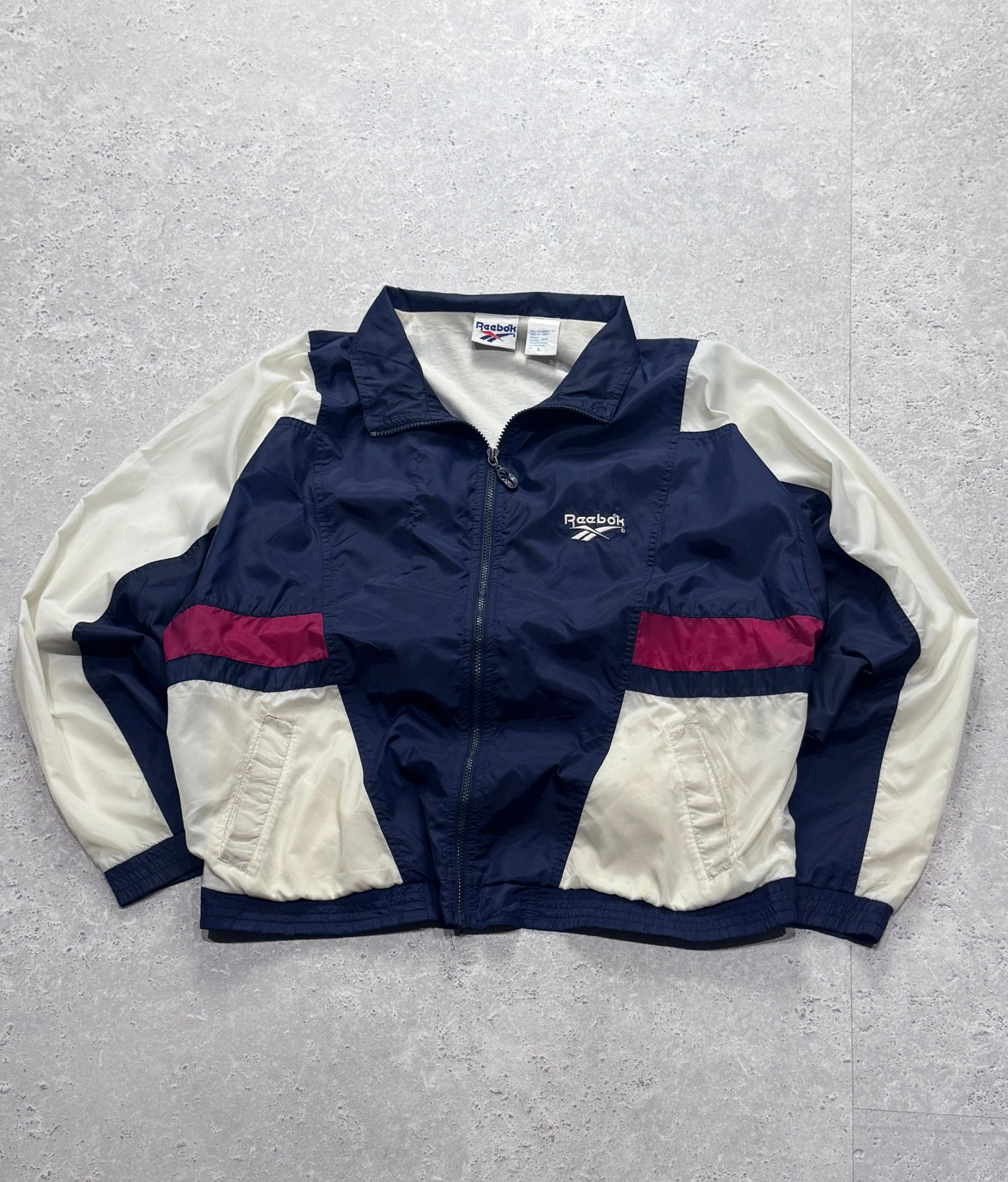 Vintage 90s Reebok Windbreaker Jacket (L)