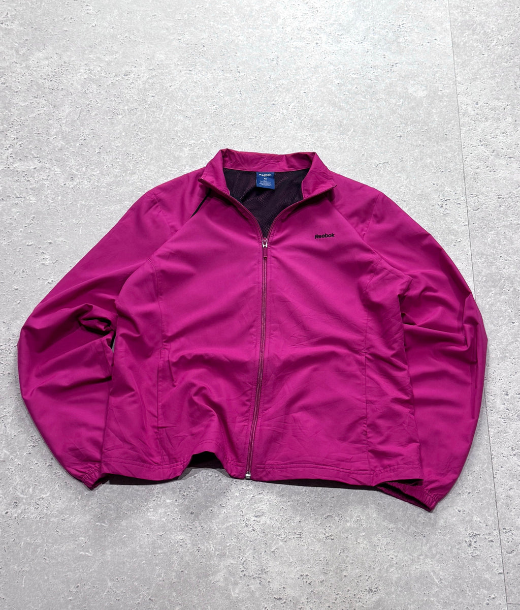 Vintage 2000s Reebok Windbreaker Jacket (Womens M)