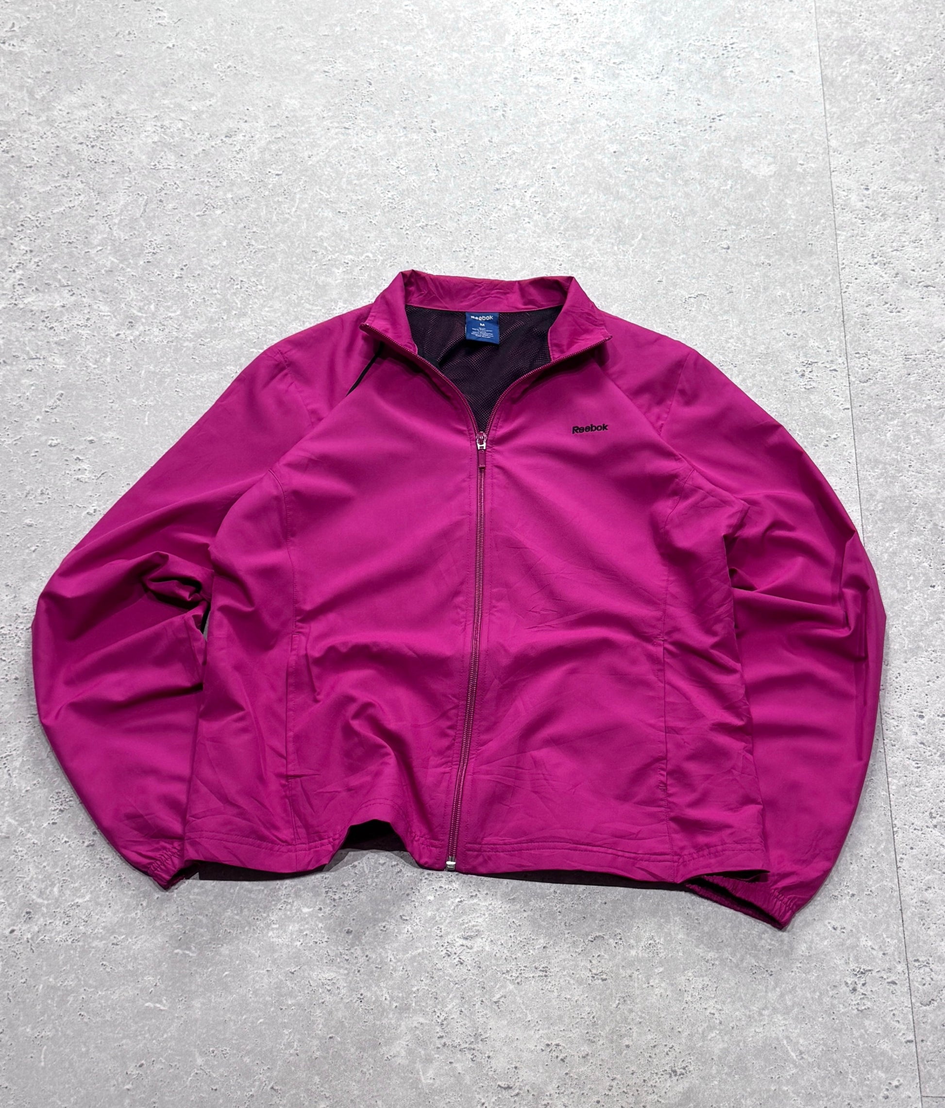 Vintage 2000s Reebok Windbreaker Jacket (Womens M)
