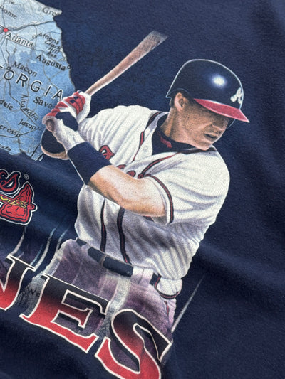 Vintage 90s Atlanta Braves “Chipper Jones” MLB Tee (L)