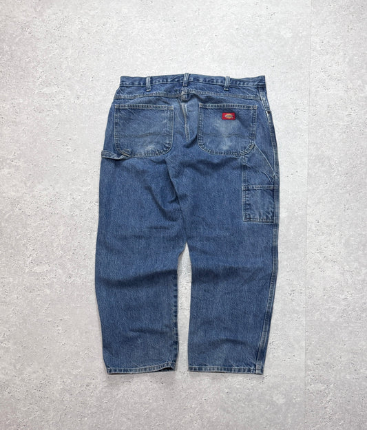 Vintage Dickies Denim Carpenter Workwear Pants (34")