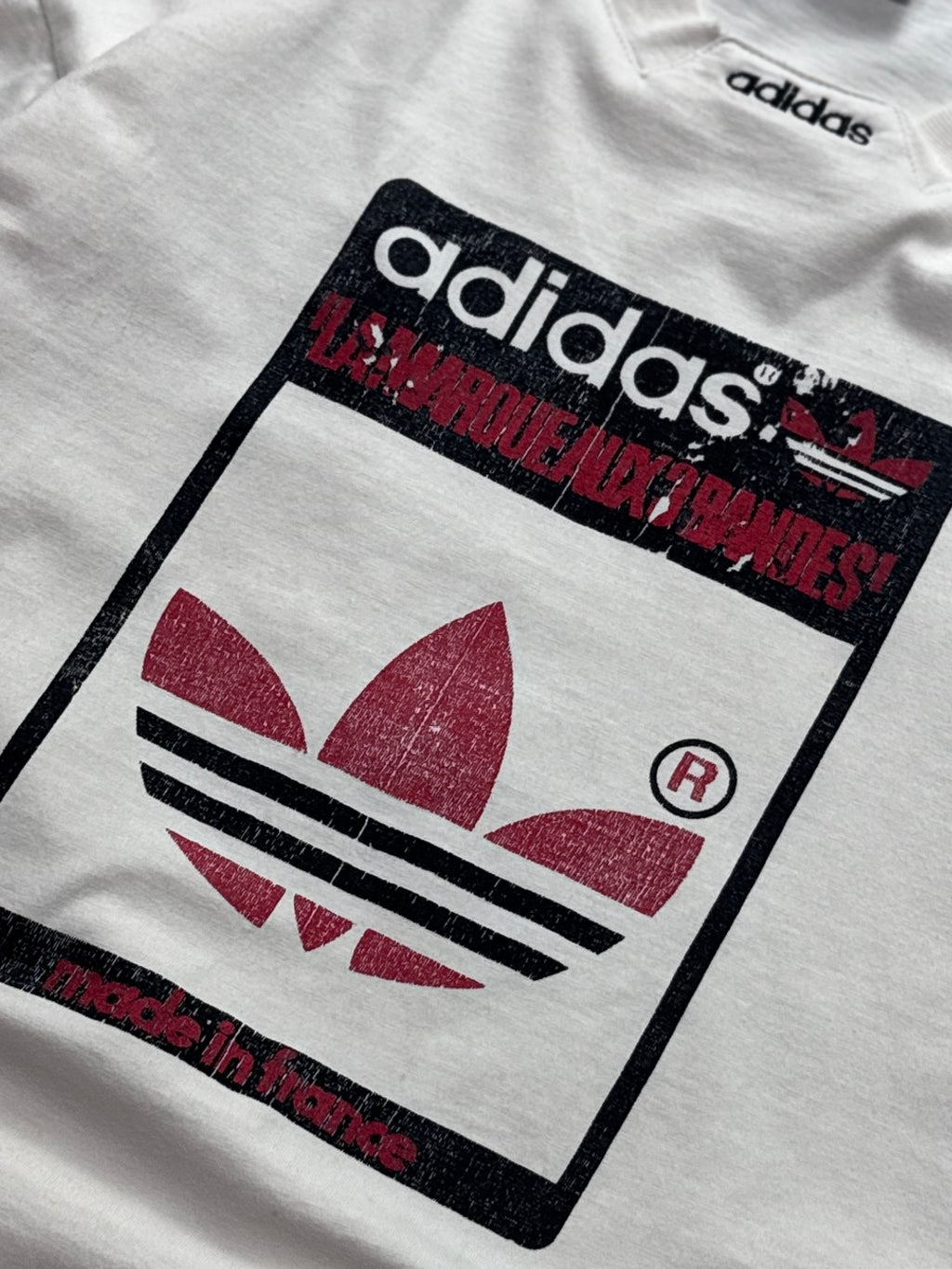 Vintage 90s Adidas Basketball Tee (M)