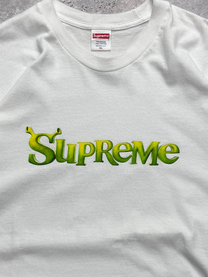Vintage Supreme X Shrek Logo Tee (XL)