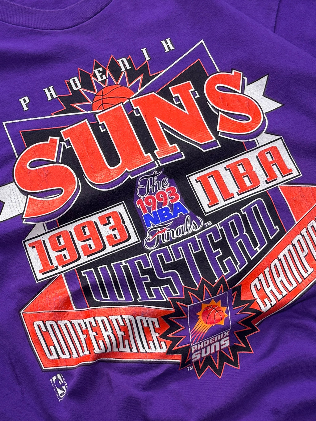 Vintage 1993 Phoenix Suns NBA Finals Tee (XL)