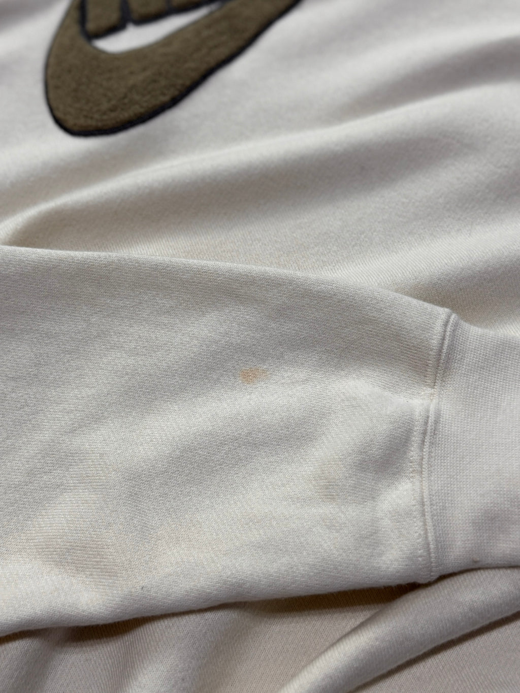 Vintage 2000s Nike Puff Print Spellout Sweater (L)