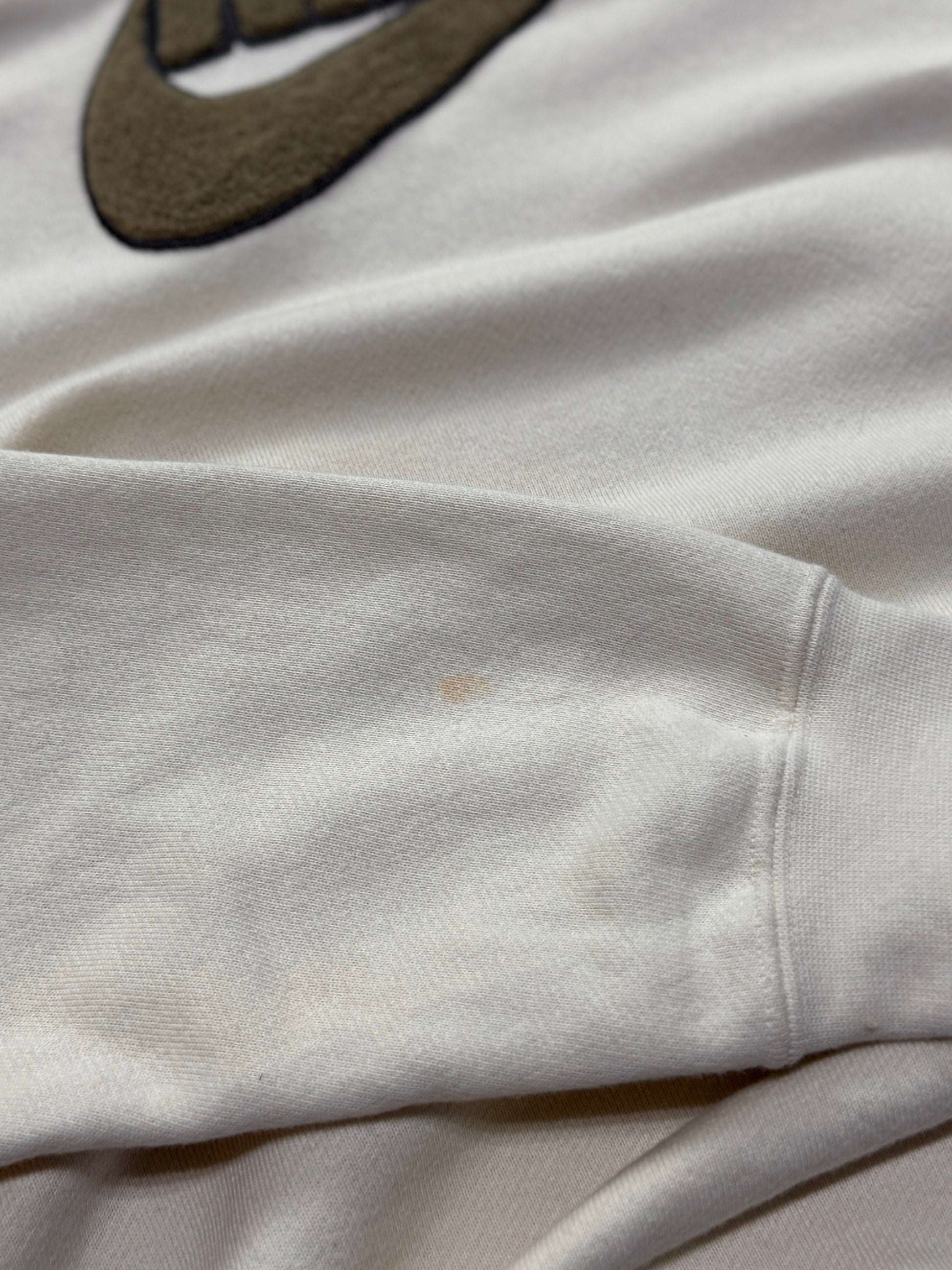 Vintage 2000s Nike Puff Print Spellout Sweater (L)