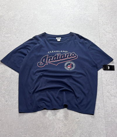 Vintage 2000s Cleveland Indians MLB Tee (XL)