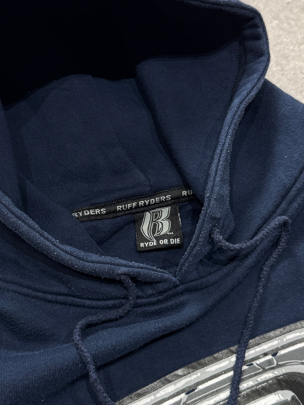 Vintage Y2K Ruff Ryders Hoodie (L)