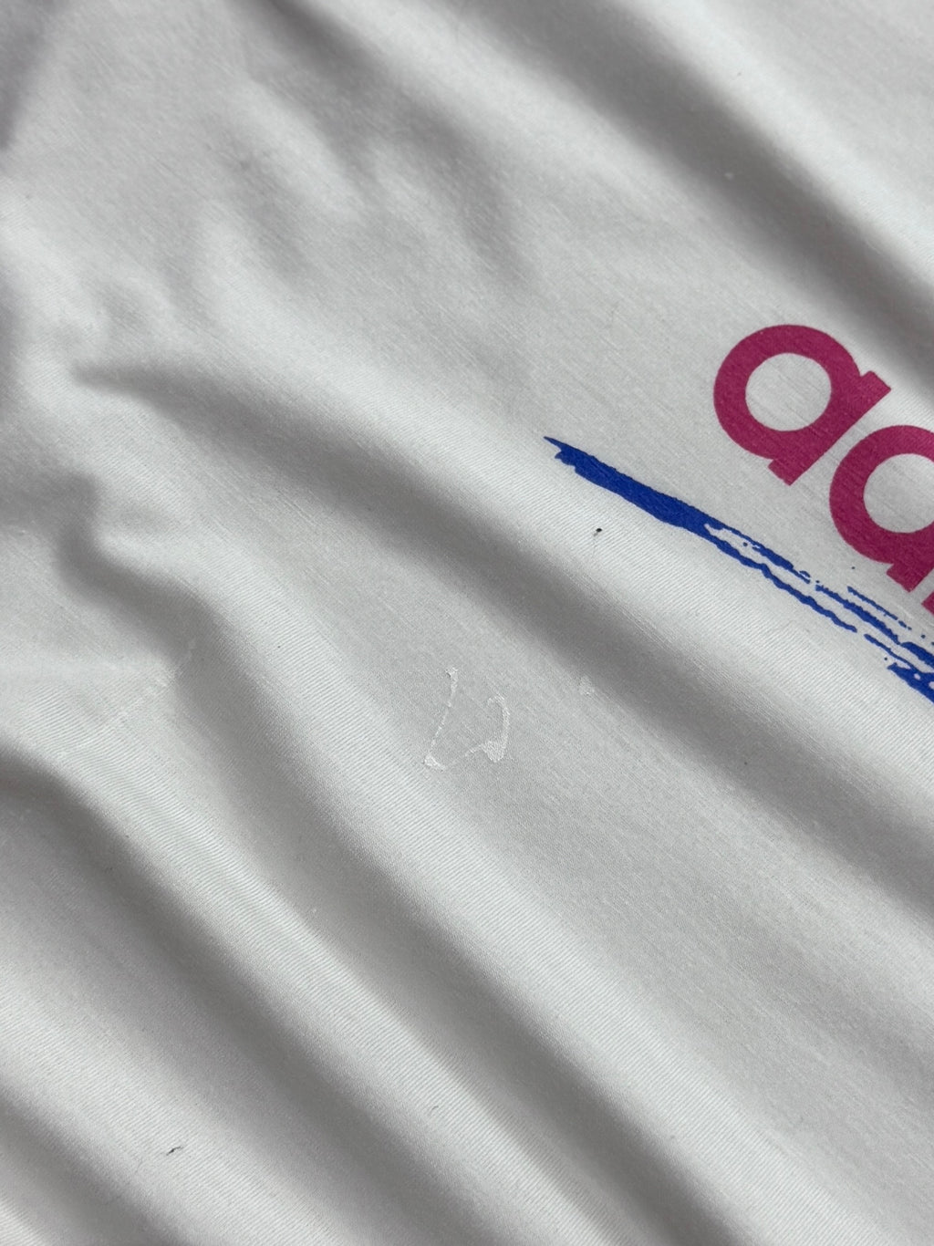 Vintage 90s Adidas Logo Tee (XL)