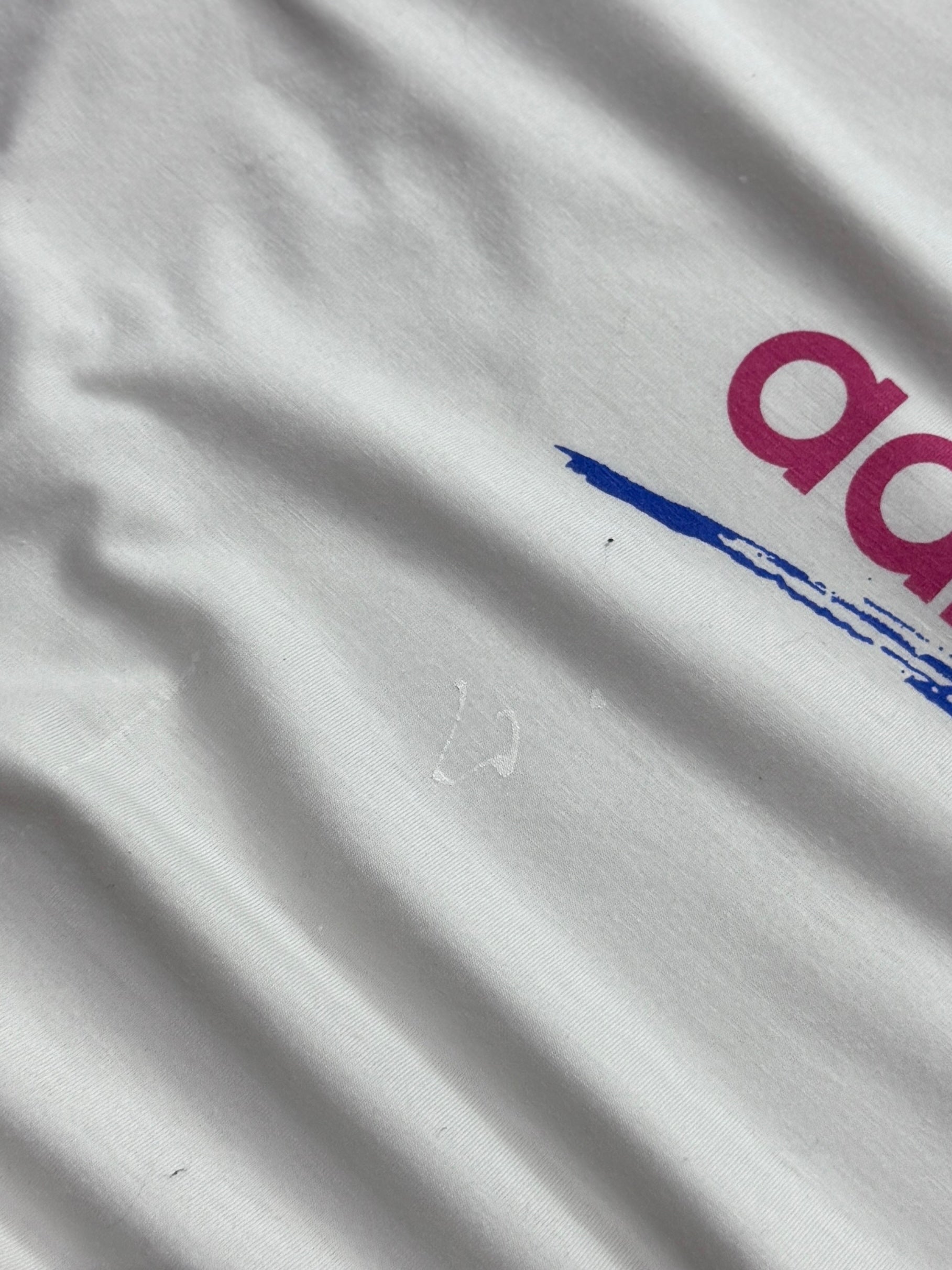 Vintage 90s Adidas Logo Tee (XL)