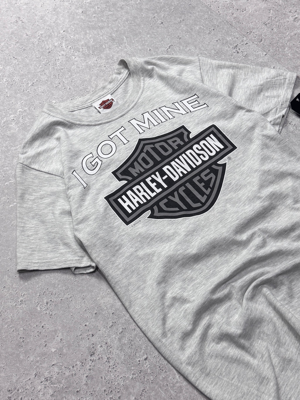 Vintage 2000s Harley Davidson Logo Tee (S)