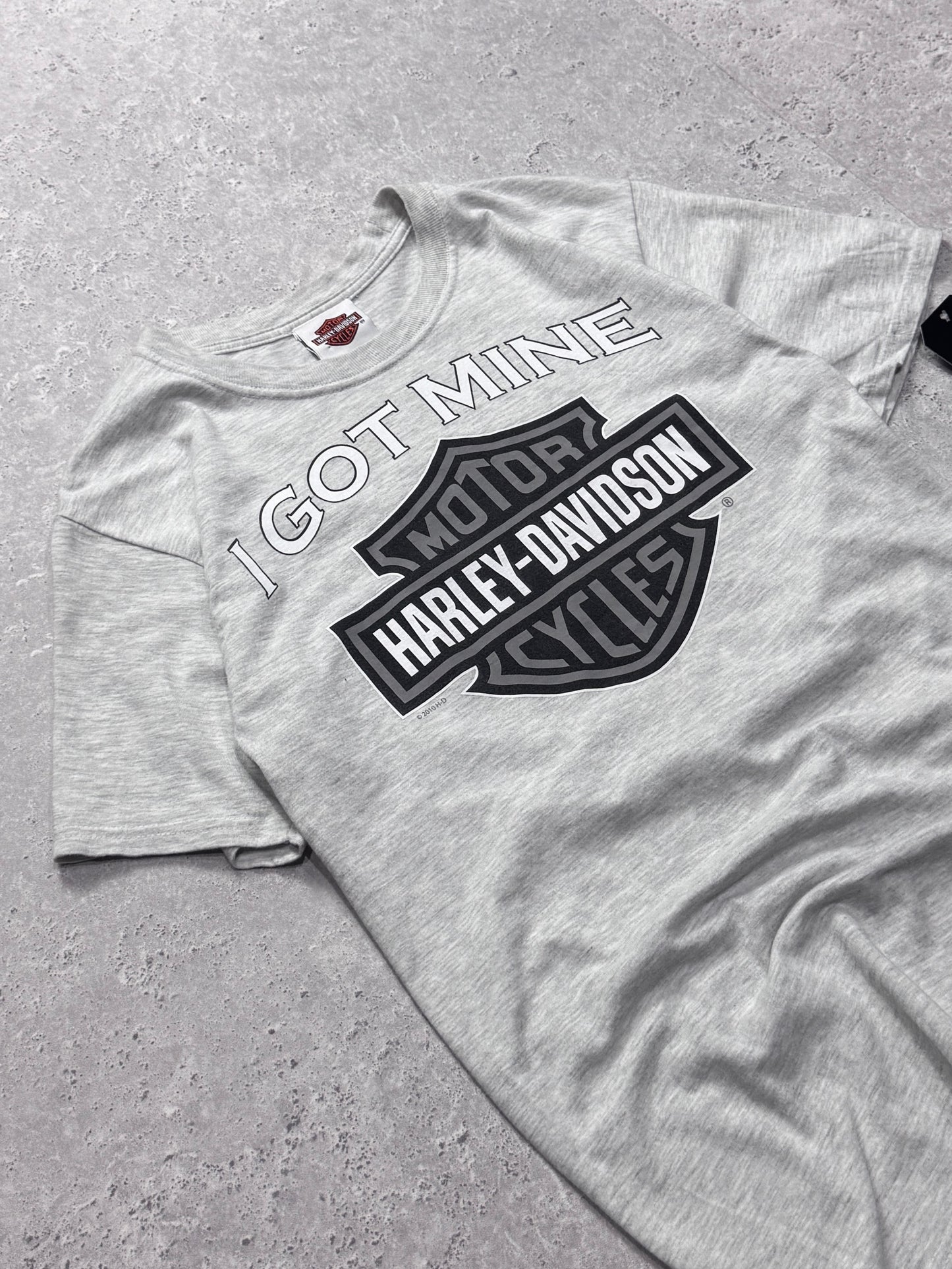 Vintage 2000s Harley Davidson Logo Tee (S)