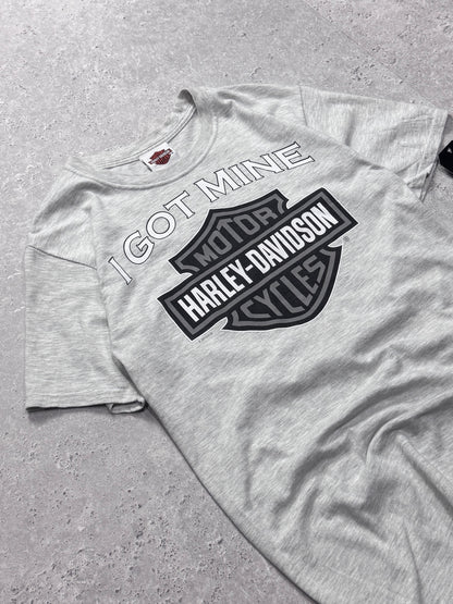 Vintage 2000s Harley Davidson Logo Tee (S)