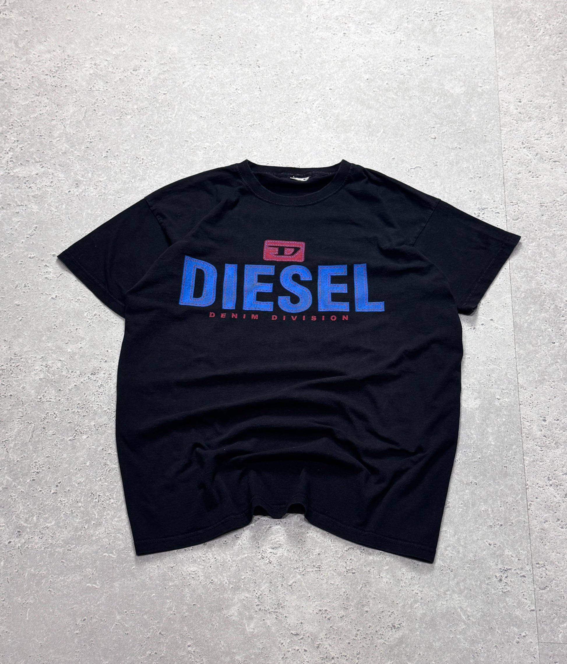 Vintage Y2K Diesel Denim Division Tee (M)