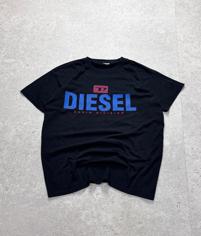 Vintage Y2K Diesel Denim Division Tee (M)