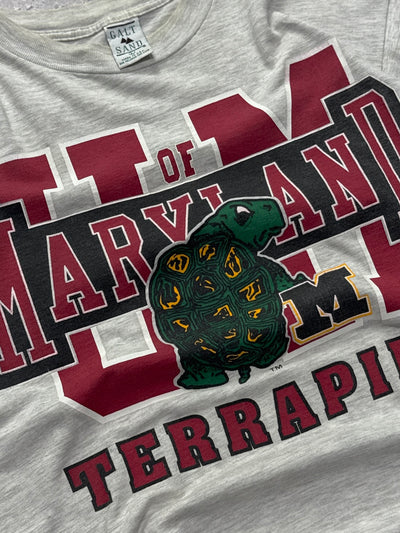 Vintage 90s University Maryland College Tee (L)