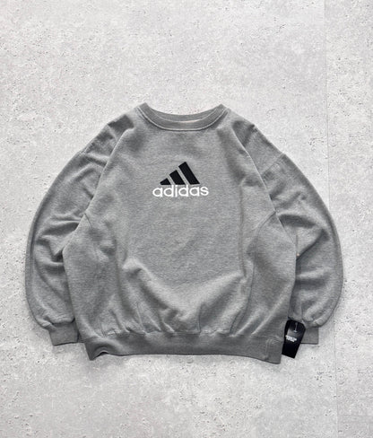 Vintage 90s Adidas Embroidered Sweater (L)