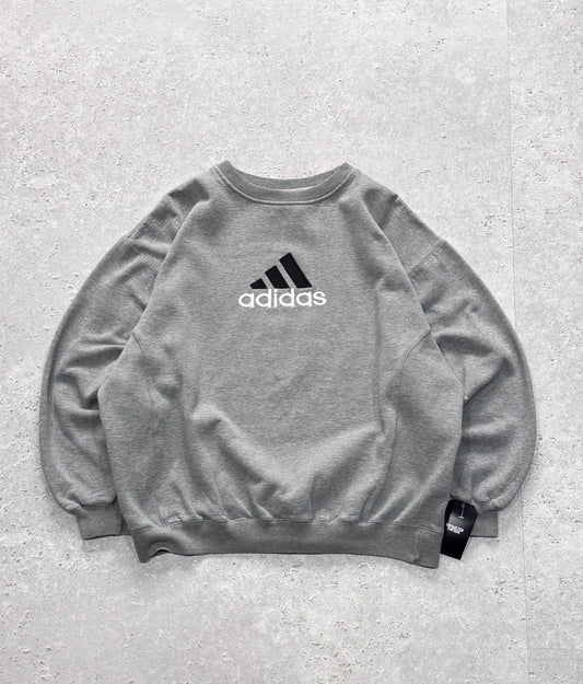 Vintage 90s Adidas Embroidered Sweater (L)