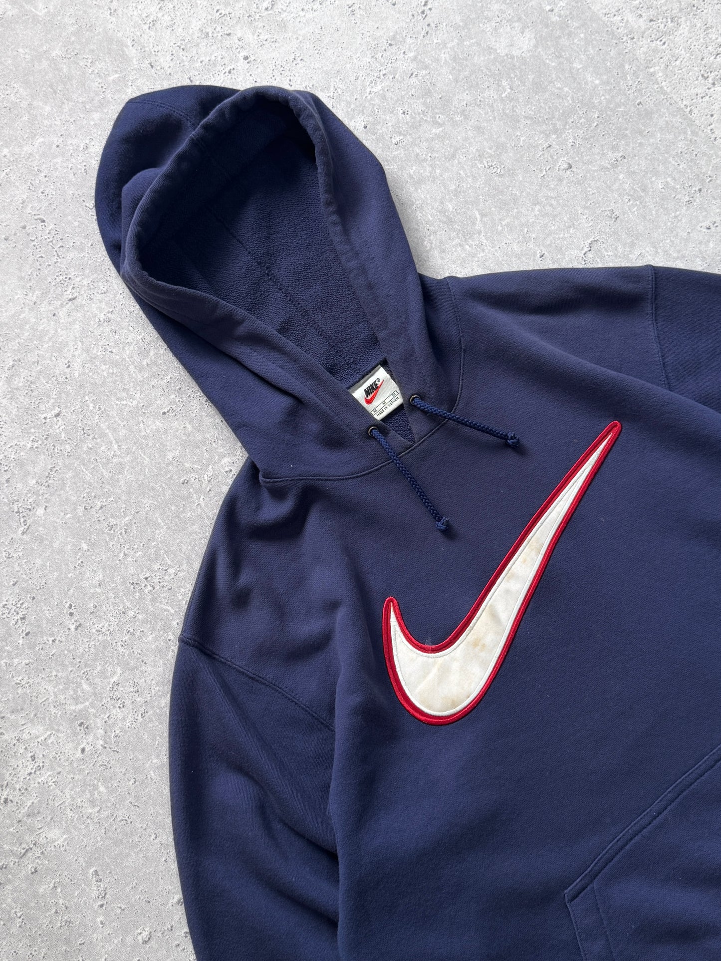 Vintage 90s Nike Swoosh Hoodie (L)