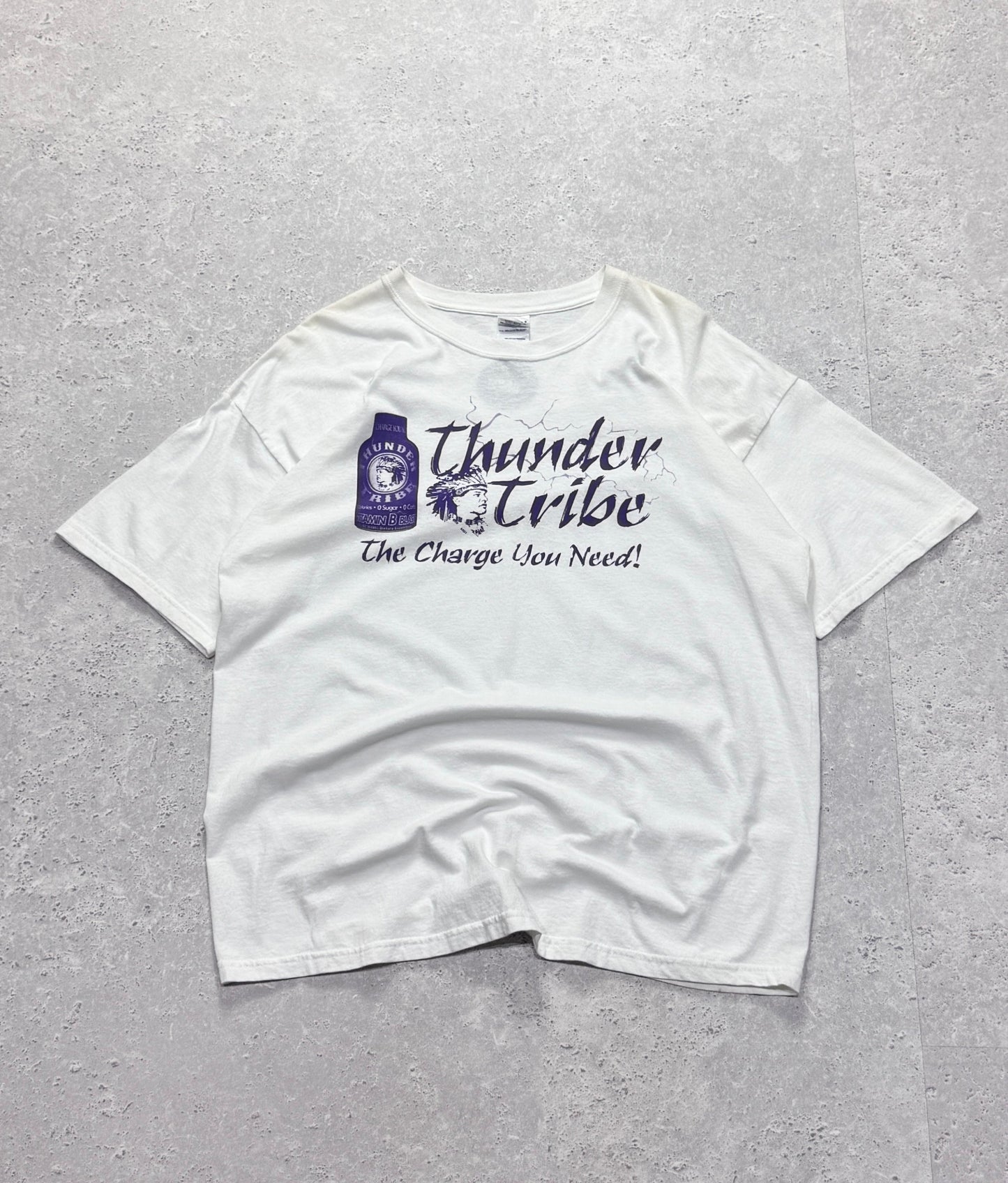 Vintage 2000s Thunder Tribe Enhancement Drink (XL)