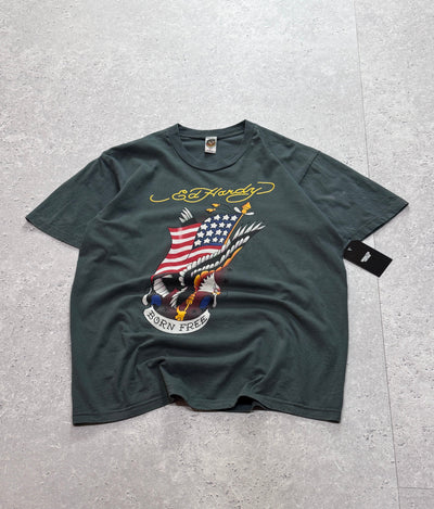 Vintage Y2K Ed Hardy Graphic Tee (L)