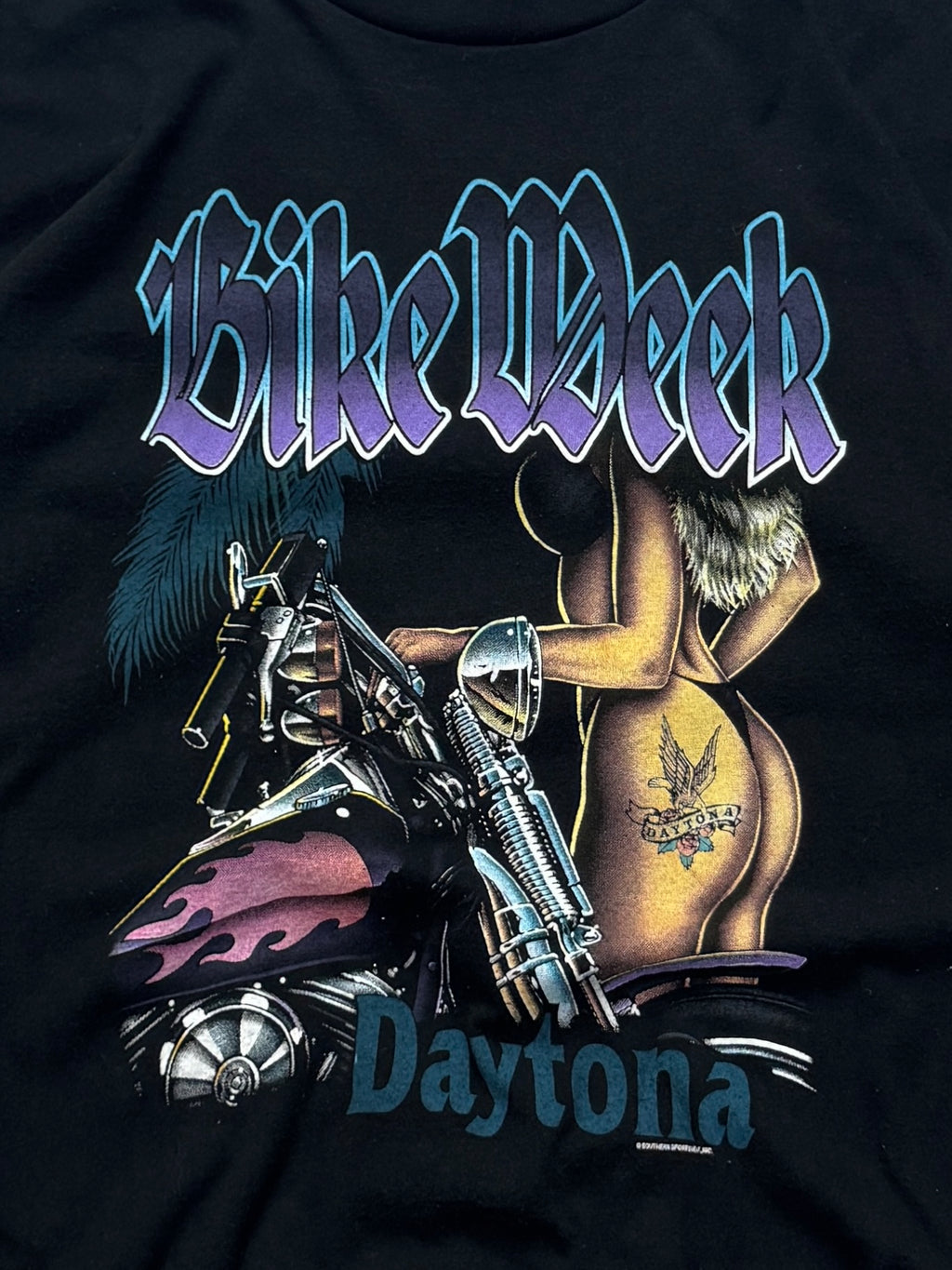 Vintage 1996 Daytona Bike Week Motorcycle Tee (XL)