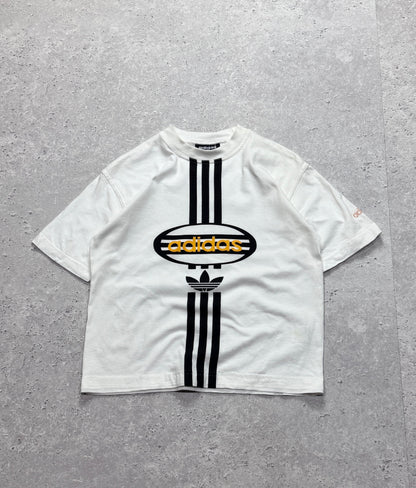 Vintage 90s Adidas Three Stripe Tee (S)