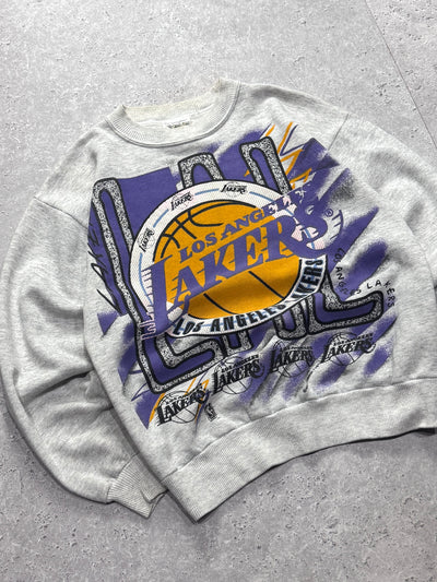 Vintage 90s Los Angeles Lakers NBA Sweater (S)