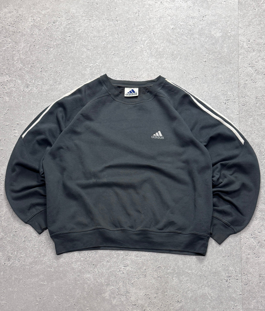 Vintage 90s Adidas Embroidered Sweater (M)