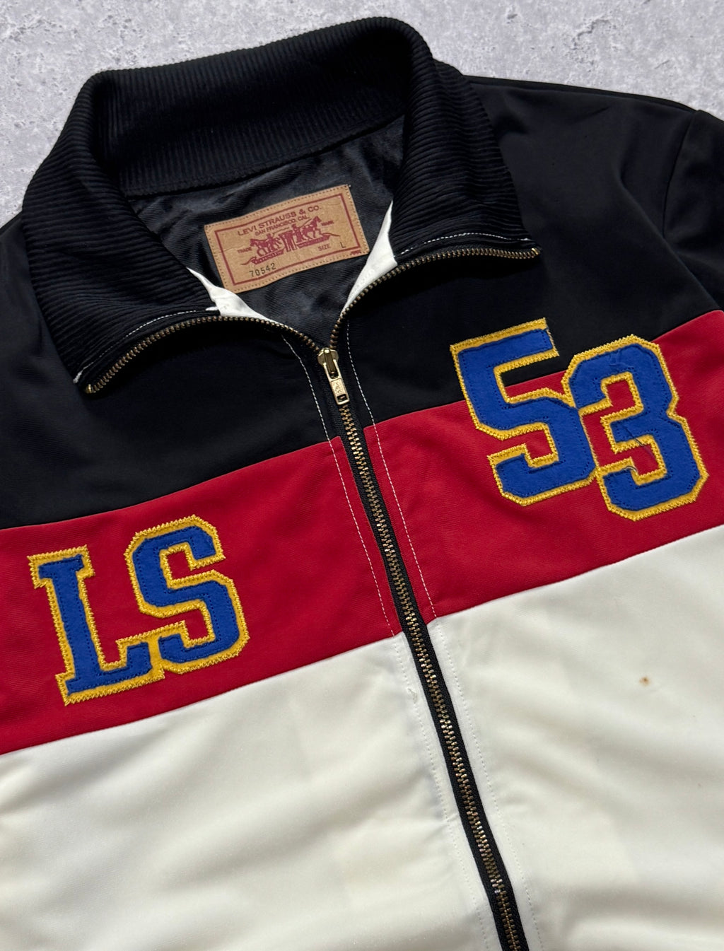 Vintage 90s Levi Strauss Track Jacket (M)