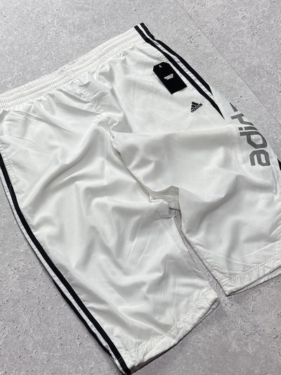 Vintage 2000s Adidas Adjustable 3/4 Track Shorts (L)