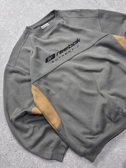 Vintage 2000s Reebok Authentic Embroidered Sweater (XL)