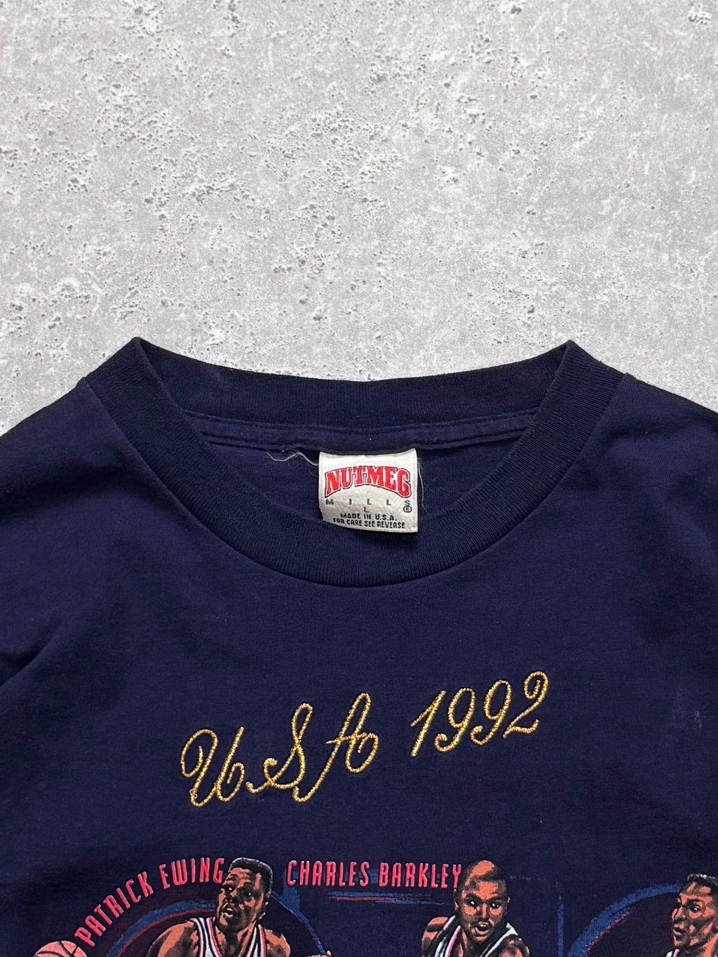 Vintage 1992 USA Dream Team Basketball Tee (L)