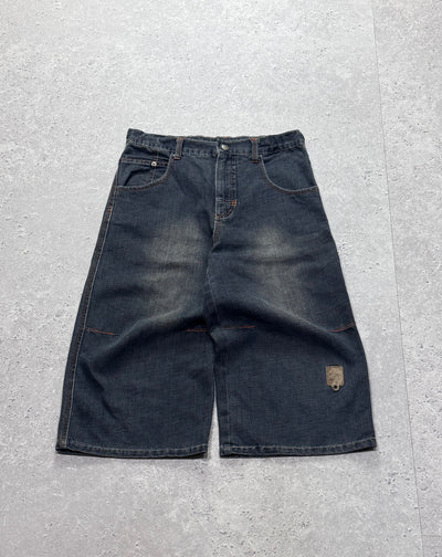 Vintage Y2K Baggy Graphic Carpenter Jorts (28”)