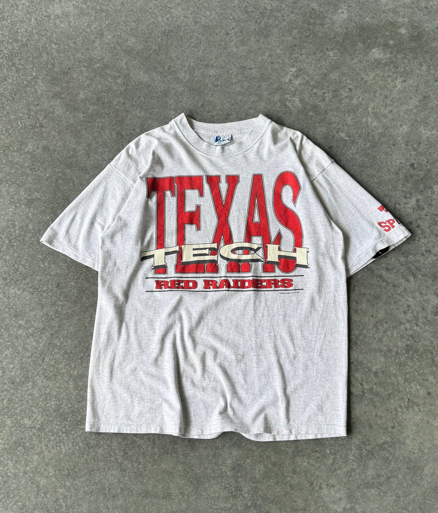 Vintage 90s Texas Tech Red Raiders Tee (L)