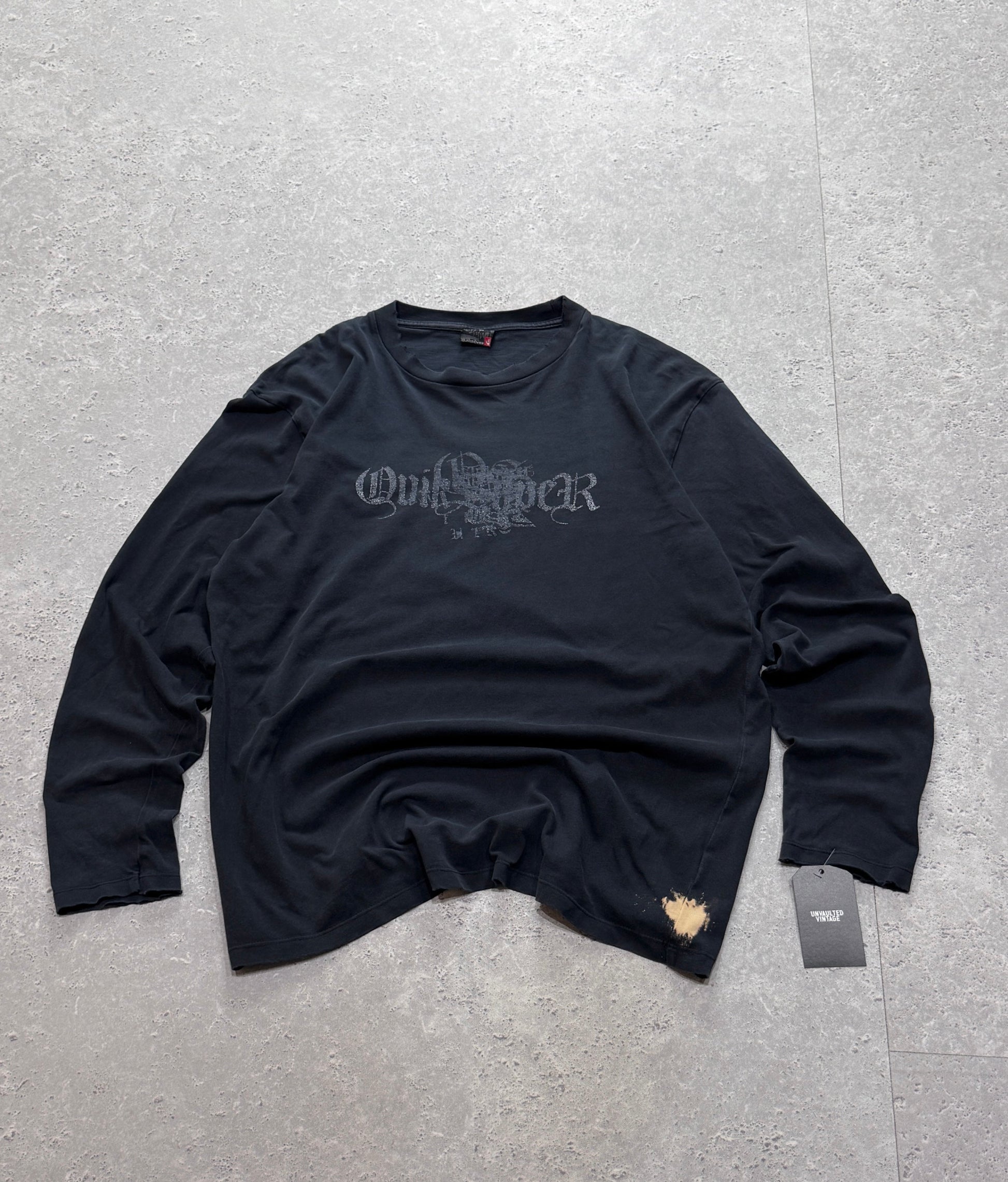 Vintage Y2K Quiksilver Surf Long Sleeve Tee (XL)