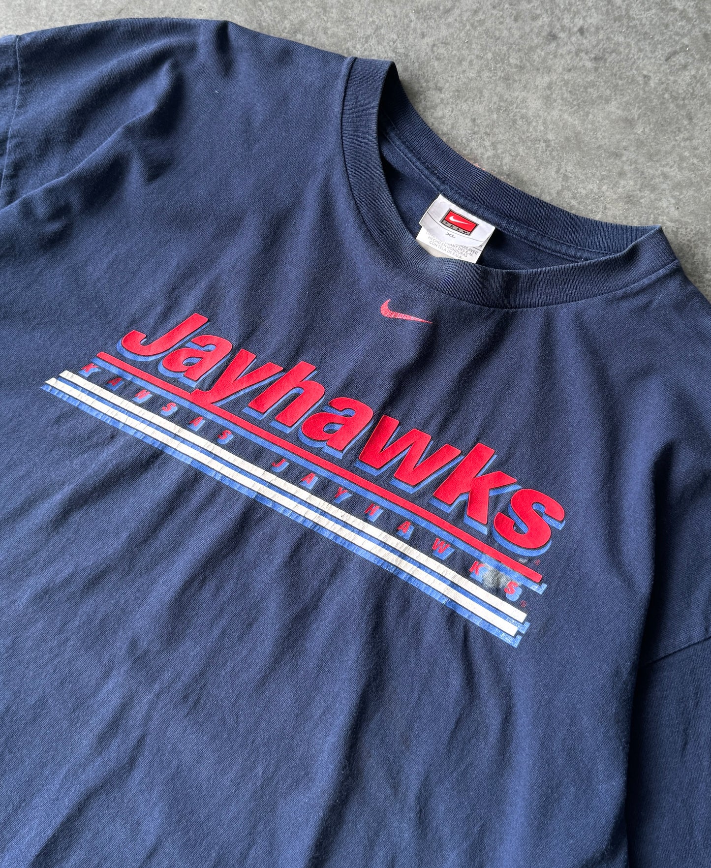 Vintage Nike x Kansas Jayhawks Tee (XL)