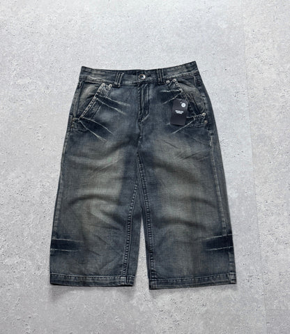 Vintage Y2K Grunge Super Baggy Jorts (32")