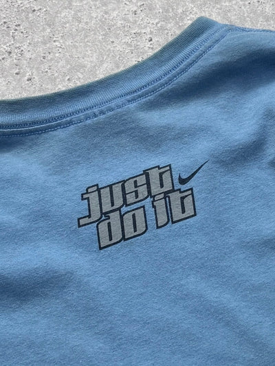 Vintage 2000s Nike Athletics Spellout Tee (XL)