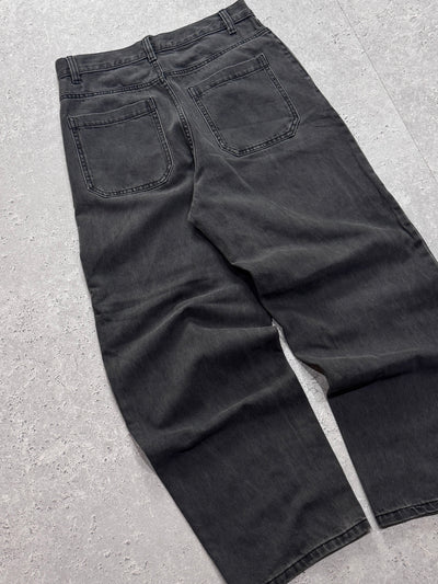 Vintage 2000s Pleated Denim Jeans (30”)
